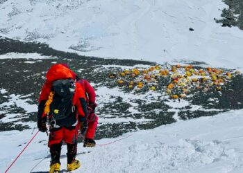 A Chinese climber saved from Mount Everest has been caught in a social media firestorm after being accused of refusing to pay a promised $10,000 fee to the Sherpas who rescued her