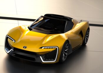 Toyota’s first electric sports car aimed to be indistinguishable from a gasoline one