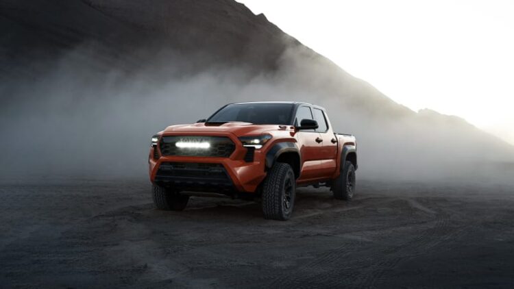 2024 Tacoma Toyota TRD Pro teased in a special ‘Terra’ orange color