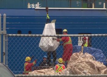 Presumed human remains recovered from Titan wreck