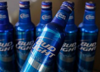US CEO of Bud Light maker tells customers ‘we hear you’ after brand loses best-selling beer in America crown