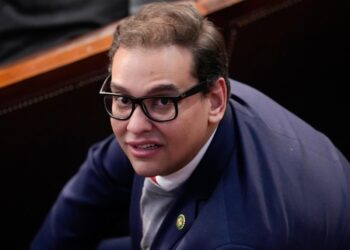 George Santos called on the House to censure Adam Schiff. But when his vote was needed to support the measure, he instead voted ‘present’