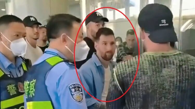 Lionel Messi encounters passport mix-up at Beijing airport