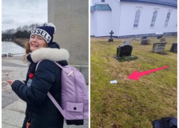I traveled from the UK to Norway for the first time to visit my great-grandfather’s grave. I found out that after 20 years gravestones are removed, so we had to go searching for him.
