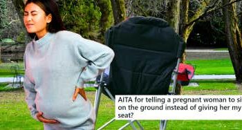 Man Tells Pregnant Woman He Has ‘Bad Feet & Knees’ After Refusing To Give Up His Seat So She Could Sit