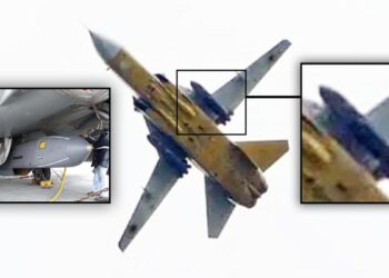 Su-24 Spotted Carrying Two Storm Shadows