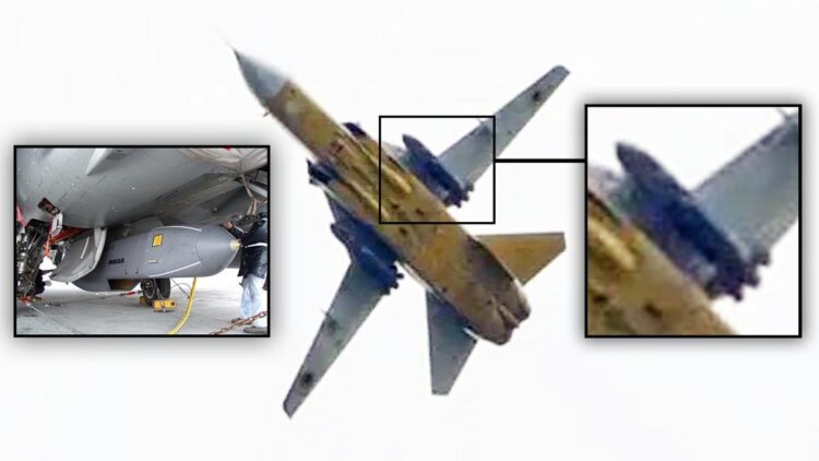 Su-24 Spotted Carrying Two Storm Shadows