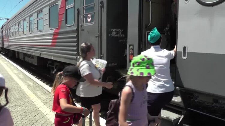 Children from Russia’s Belgorod sent to Crimea