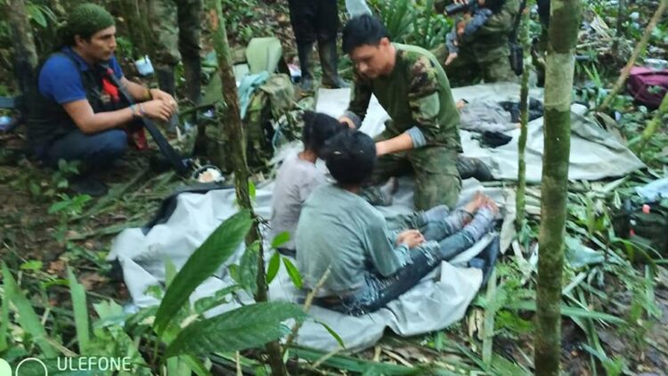 Four children found alive in Amazon after 40 days