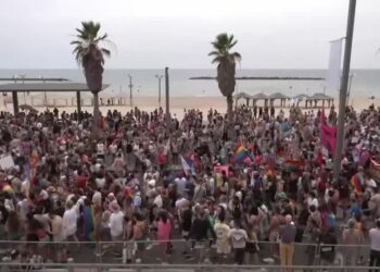Thousands march in Tel Aviv’s annual Pride parade