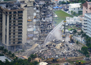 Pool deck at collapsed Florida condo building failed to comply with codes, standards, officials say