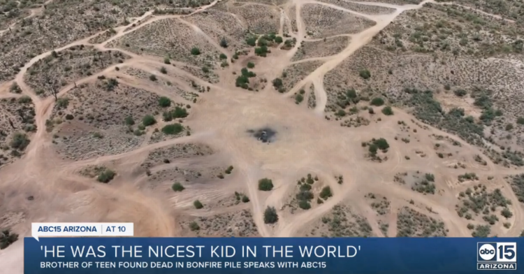 Body of missing 18-year-old on trip found in ‘remote’ bonfire pile, Arizona cops say