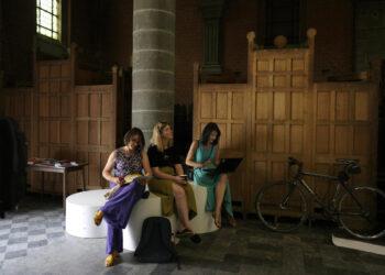 In Europe’s empty churches, prayer and confessions make way for drinking and dancing