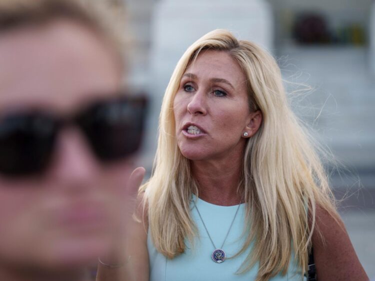 Marjorie Taylor Greene, who previously said climate change is a ‘scam,’ is now using it as an argument to deter migrants coming into the US