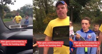 Man Is Confronted By A Little Boy And His Dad For Hunting A Deer — ‘What Did That Deer Do To You?’