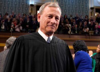Roberts takes aim at liberal justices in defending Supreme Court’s legitimacy