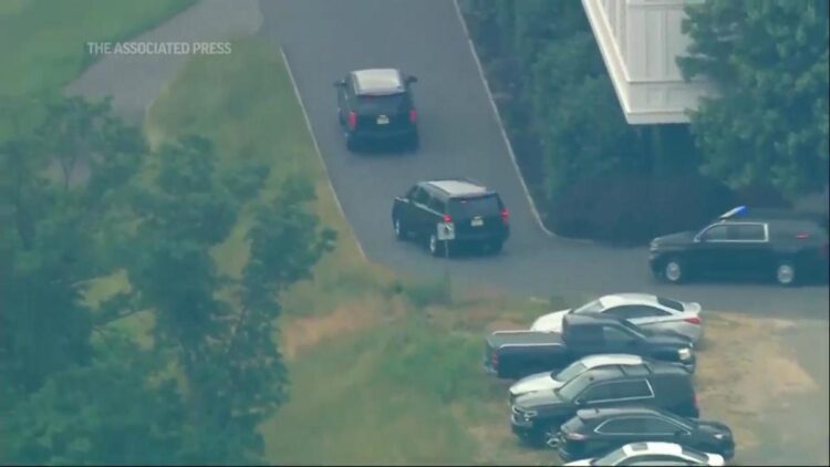 Trump departs New Jersey for arraignment in Florida