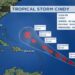 Tropical Storm Cindy develops in the Atlantic