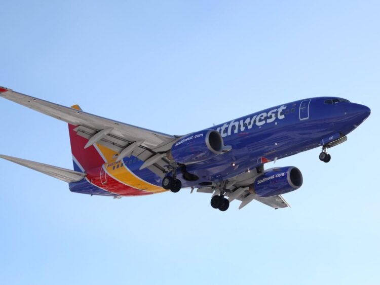 A nurse and her boyfriend got high-fives from other Southwest Airlines passengers after they saved a man’s life on a flight to Baltimore, say reports