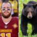 An NFL quarterback who killed a black bear as part of his ‘bucket list’ is being called ‘barbaric’ on social media