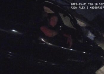 Full Las Vegas bodcam footage of supposed crashed UFO