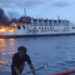 Philippine ferry with 120 people onboard catches fire at sea, rescue underway