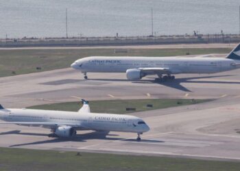 11 passengers injured evacuating Cathay Pacific jet after aborted takeoff in Hong Kong