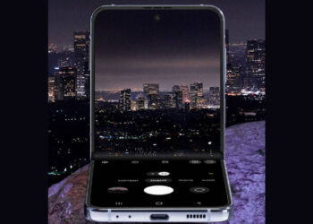 Leaked image gives first real-world look at Galaxy Z Flip 5 and its huge screen