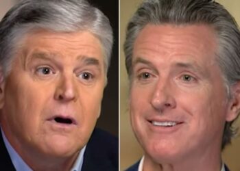 Gavin Newsom Gives Sean Hannity Blunt Fact-Checks In Fiery Fox News Clash