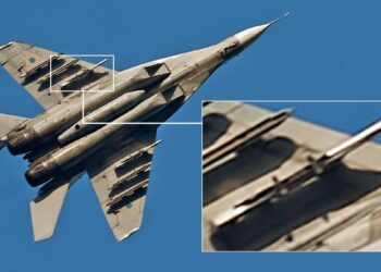 Ukrainian MiG-29 Fighter Appears With Mystery Weapon Pylons