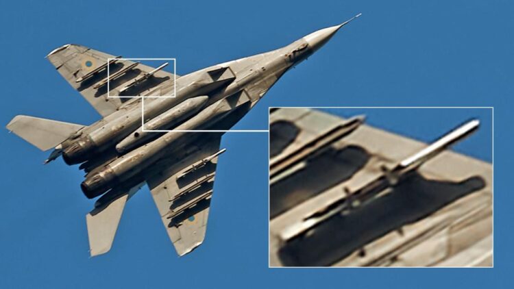 Ukrainian MiG-29 Fighter Appears With Mystery Weapon Pylons