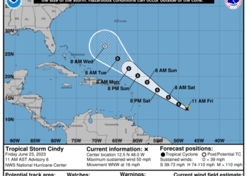 Tropical Storm Cindy strengthens in Atlantic. Get latest spaghetti models, expected impacts