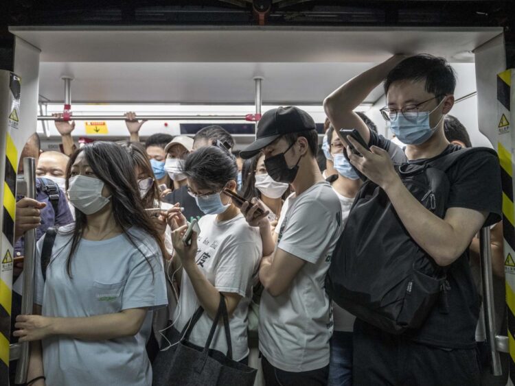 A college student is getting eviscerated on social media for accusing a Chinese migrant worker of taking upskirt photos of her, even though she knew he was just minding his own business