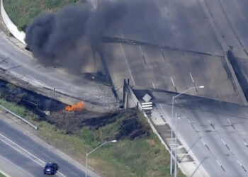 Long commutes start after part of I-95 collapses in Philadelphia following tanker truck fire