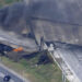 Long commutes start after part of I-95 collapses in Philadelphia following tanker truck fire