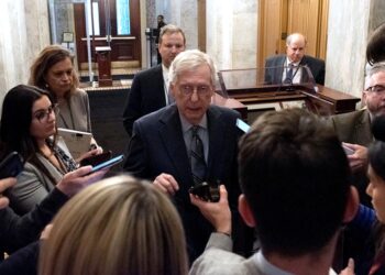 Senate GOP leaders break with House on Trump indictment