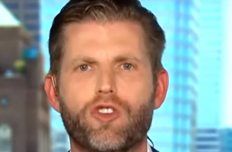 Eric Trump Flips Out Over Dad’s Indictment With ‘Rape And Pillage’ Rant