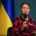 Greta Thunberg slams world response to dam collapse ‘ecocide’ during Kyiv visit