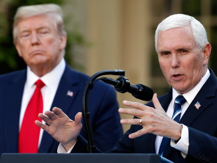 Pence drops from Fox News Sean Hannity lineup after breaking news of Trump’s indictment overtakes the airwaves