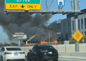 ‘Massive’ Las Vegas Construction Site Fire Still Burning Over 12 Hours After It Started, Reports Say