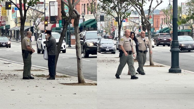 Asian elder punched in the face unprovoked in broad daylight in LA Chinatown