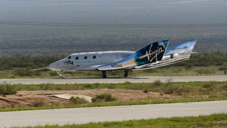Virgin Galactic stock rises ahead of first commercial space flight