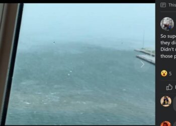 Watch a freak storm rip through cruise ship in Florida. ‘Like a scene from Twister’