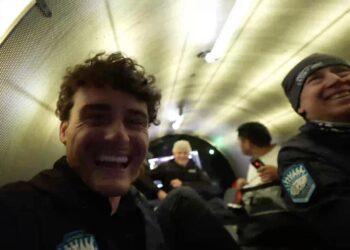 A YouTube star rode in the Titan sub days before it went missing. His footage shows OceanGate CEO Stockton Rush discussing control issues with the ‘brains’ of the sub.