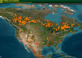 Canada wildfires are still causing haze across Central Indiana. Where are they still burning?