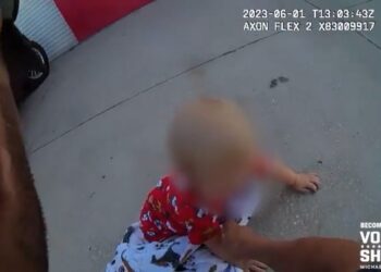 Video shows suspect dumping a 2-year-old found in a stolen car