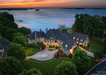 NASCAR driver Kyle Busch is selling his Lake Norman mansion. Here’s how much it costs.