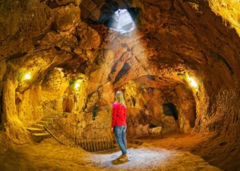 A man knocked down a wall in his basement. He found an abandoned underground city that was once home to 20,000 people.