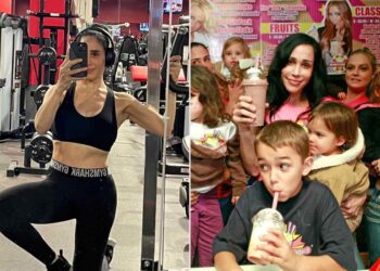‘Octomom’ Nadya Suleman Shares Ripped Gym Picture While Revealing She Herniated 3 Discs During Pregnancy