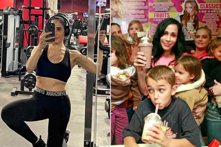 ‘Octomom’ Nadya Suleman Shares Ripped Gym Picture While Revealing She Herniated 3 Discs During Pregnancy